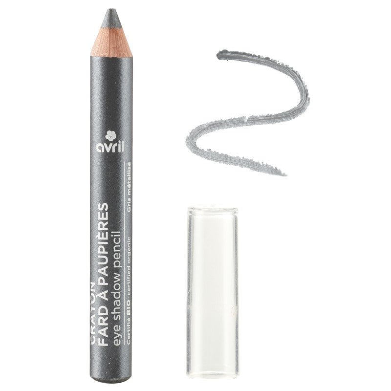 Avril crayon fard à paupières Gris Métalisé certifié bio 2g - Benedetti