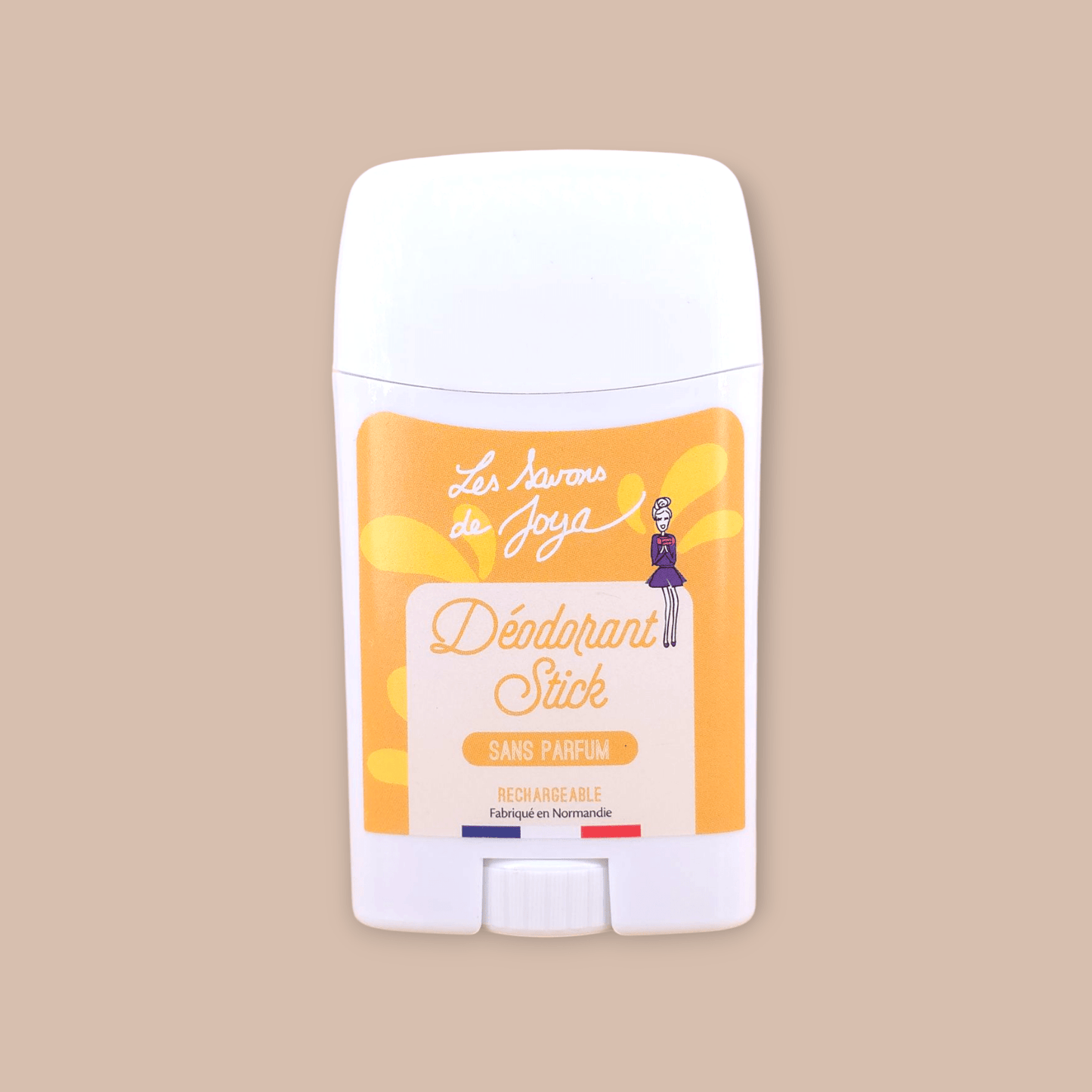 Déodorant en Stick rechargeable Sans Parfum 65g Les savons de Joya - Benedetti