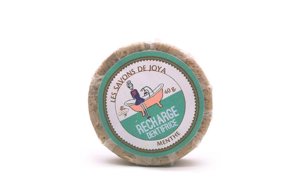 Recharge dentifrice solide à la menthe les savons de Joya 40g - Benedetti