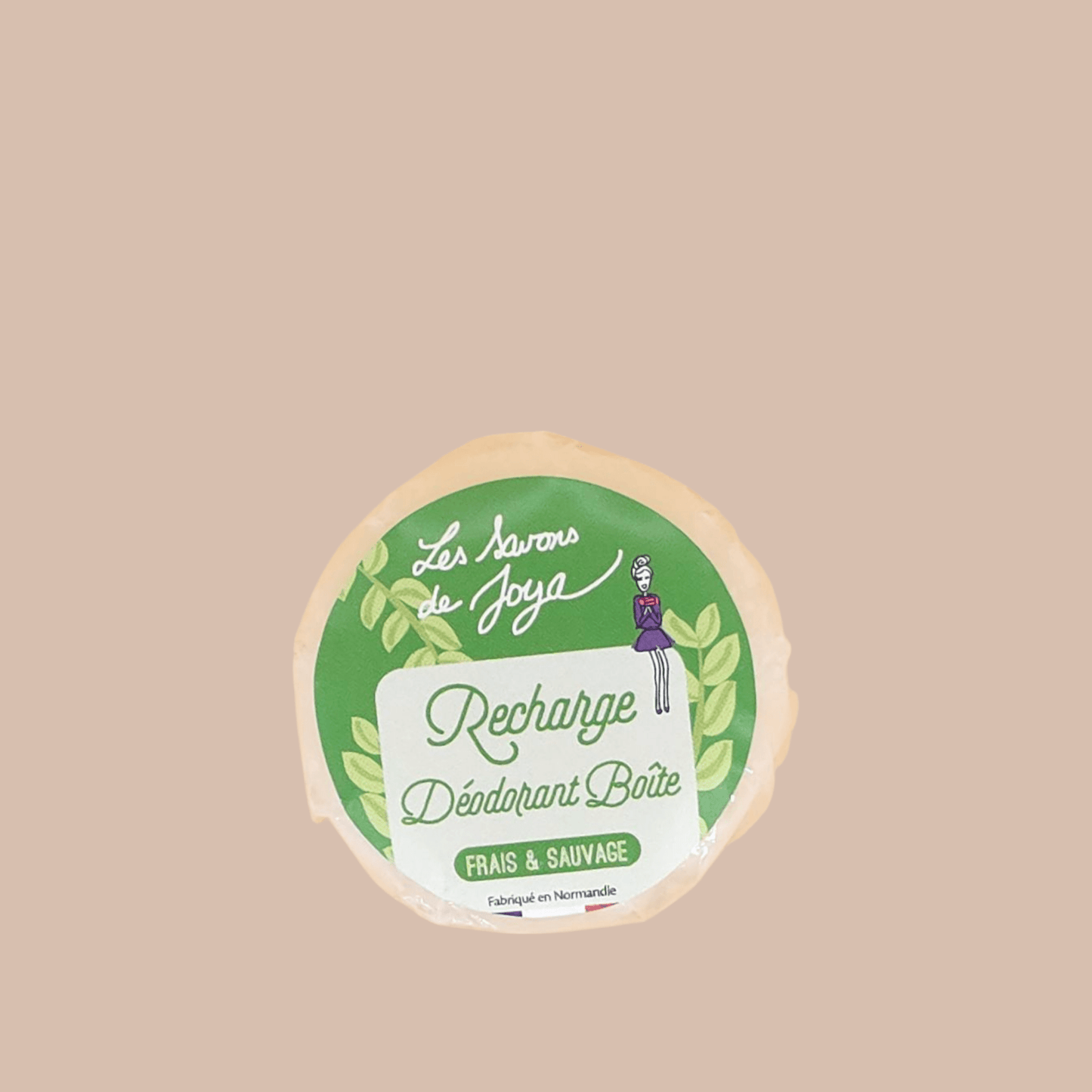 Recharge pour Déodorant en Boîte rechargeable Frais Sauvage 65g Les savons de Joya - Benedetti