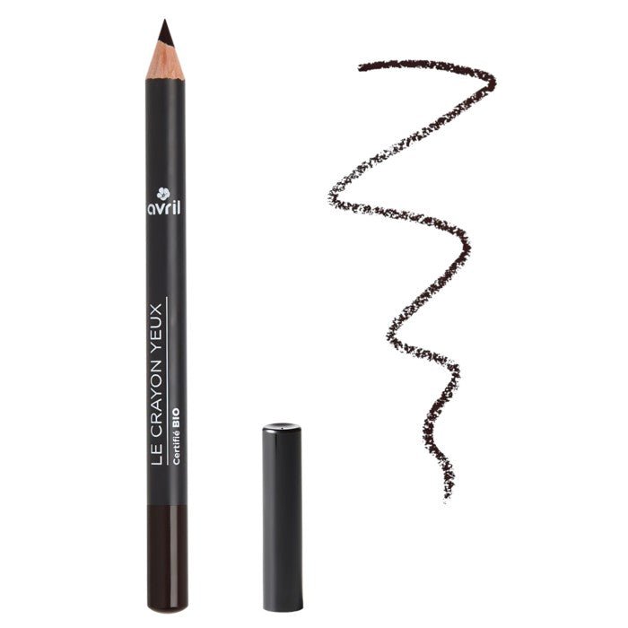 Avril crayon yeux noir charbon certifié bio - Benedetti