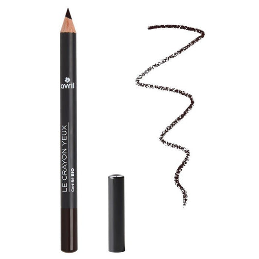 Avril crayon yeux noir charbon certifié bio - Benedetti