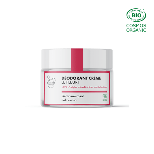 Baume déodorant aux huiles essentielles, le fleuri Clémence et Vivien - Benedetti