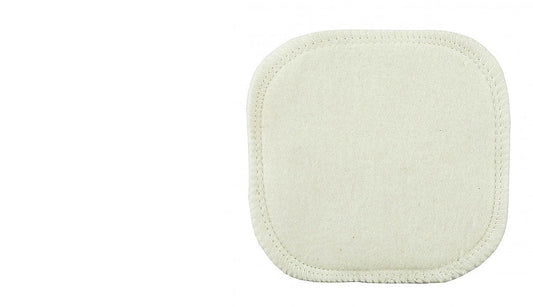 Carré démaquillant lavable en coton bio - Benedetti