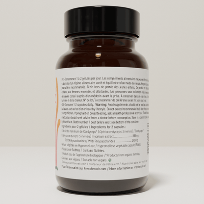 Cordyceps Bio Energie & performance French Mush - Benedetti