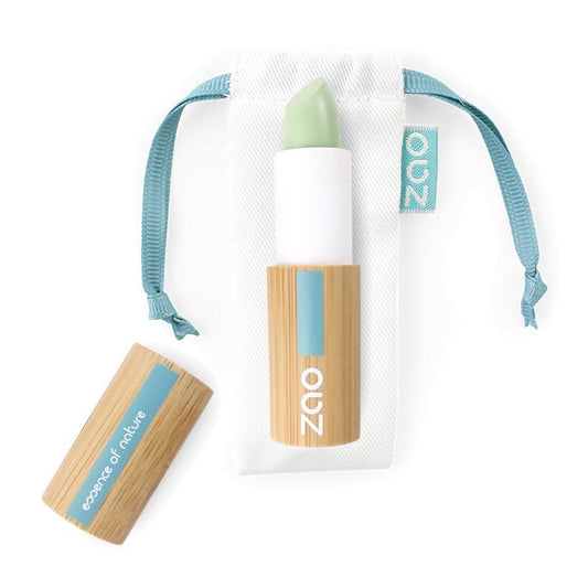 Correcteur de teint 499 Vert Anti Rougeurs en stick Zao Make Up 3,5g - Benedetti