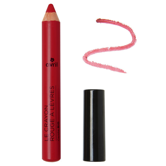 Crayon rouge à lèvres Châtaigne Bio Avril - Benedetti