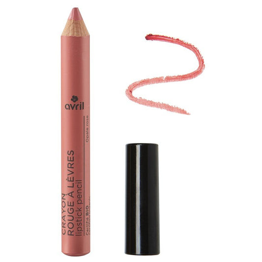 Crayon rouge à lèvres Opale Rose Bio Avril - Benedetti