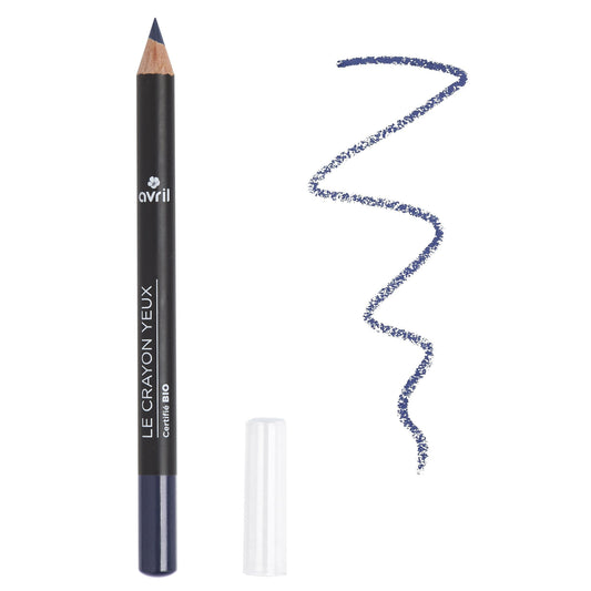 Crayon yeux bleu nuit certifié bio Avril - Benedetti