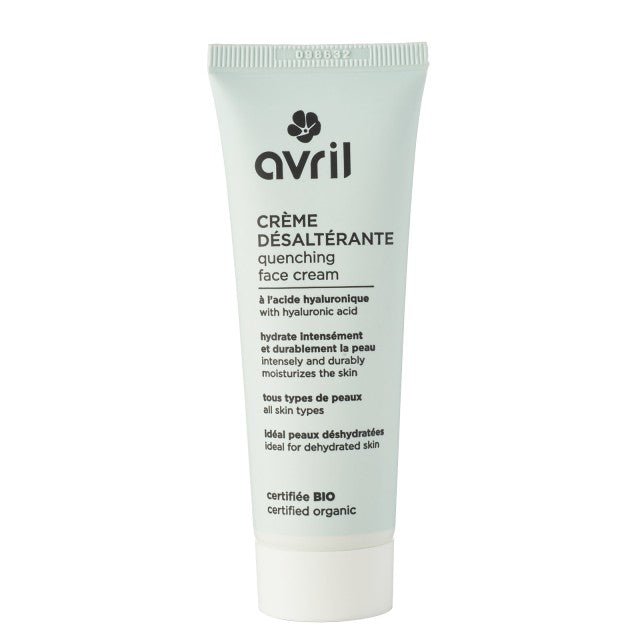 Crème désaltérante bio à l'acide hyaluronique 50ml Avril - Benedetti