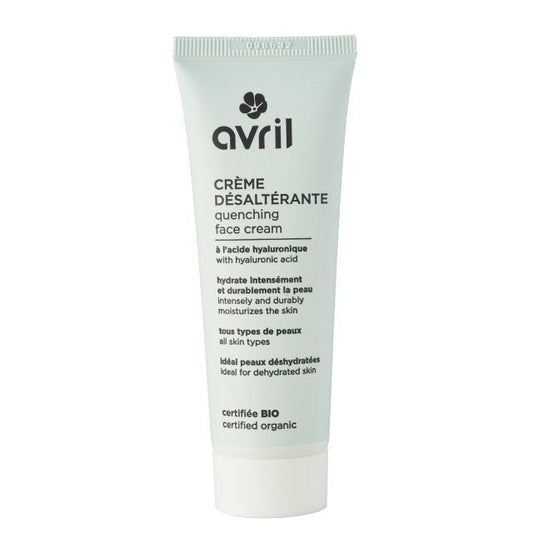 Crème désaltérante bio à l'acide hyaluronique 50ml Avril - Benedetti