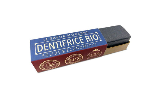 Dentifrice solide bio au charbon actif bio Gaiia 30g - Benedetti