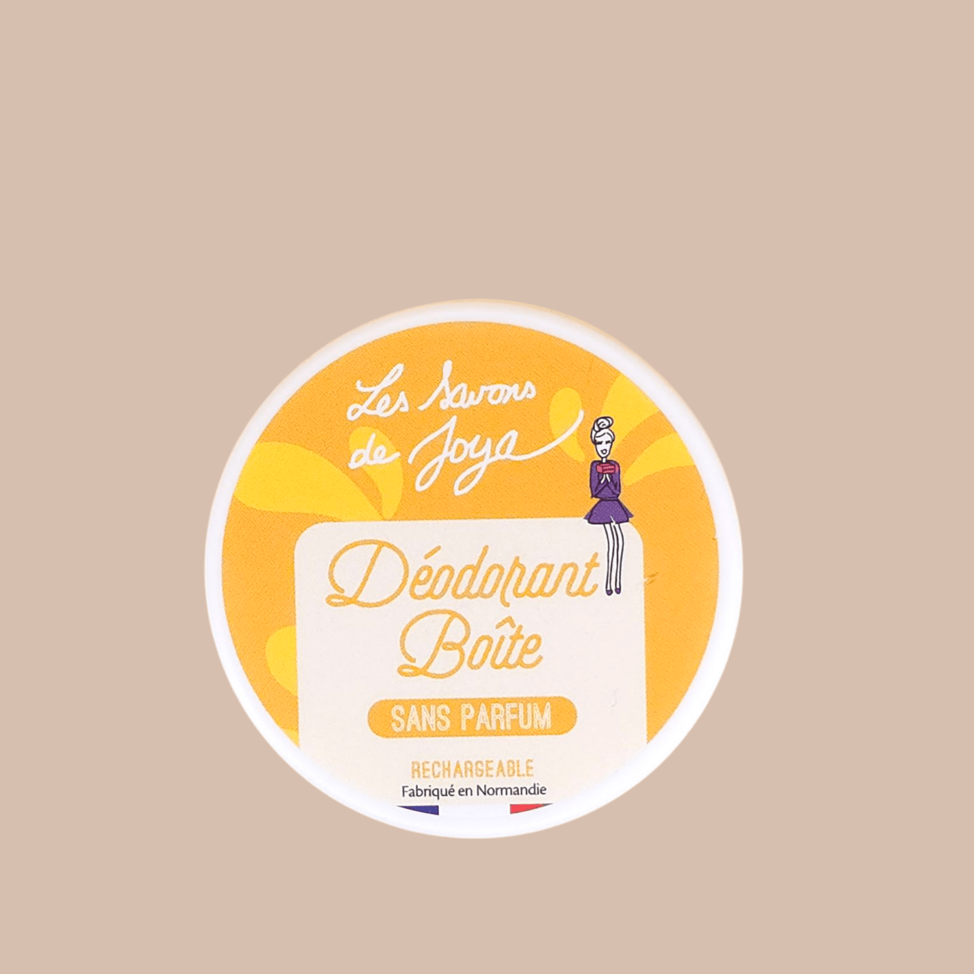 Déodorant en Boîte rechargeable Sans Parfum 65g Les savons de Joya - Benedetti