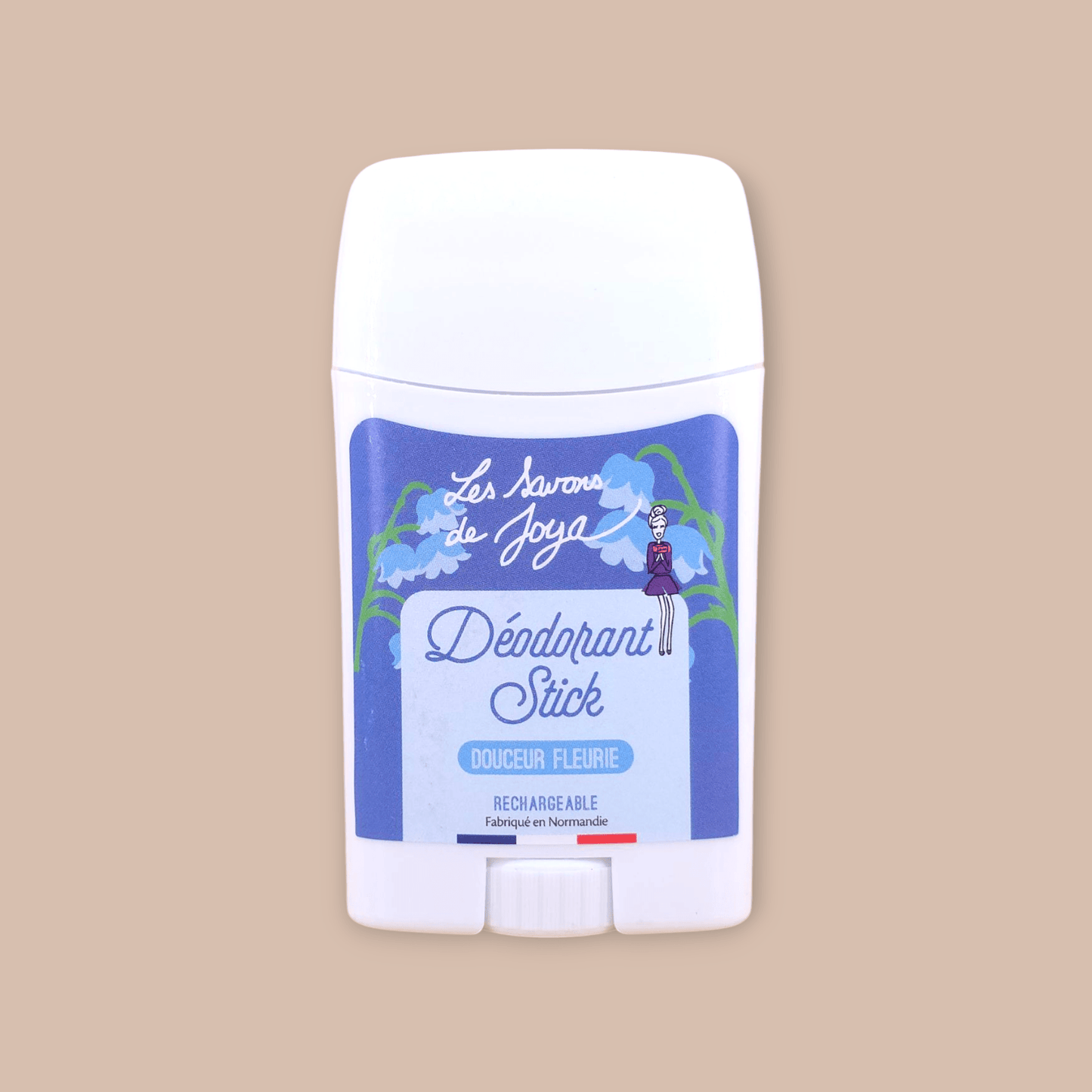 Déodorant en Stick rechargeable Douceur Fleurie 65g Les savons de Joya - Benedetti