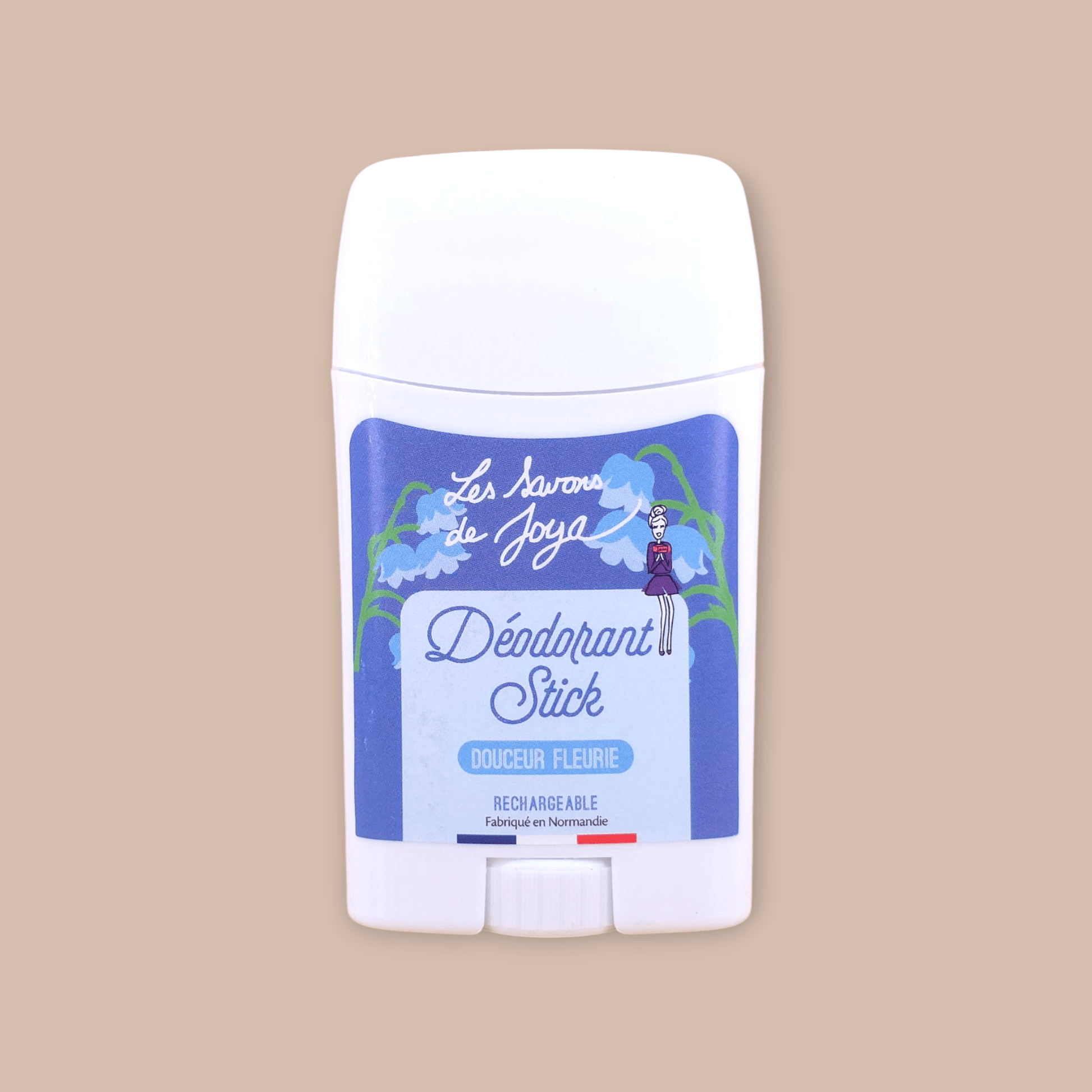 Déodorant en Stick rechargeable Douceur Fleurie 65g Les savons de Joya - Benedetti