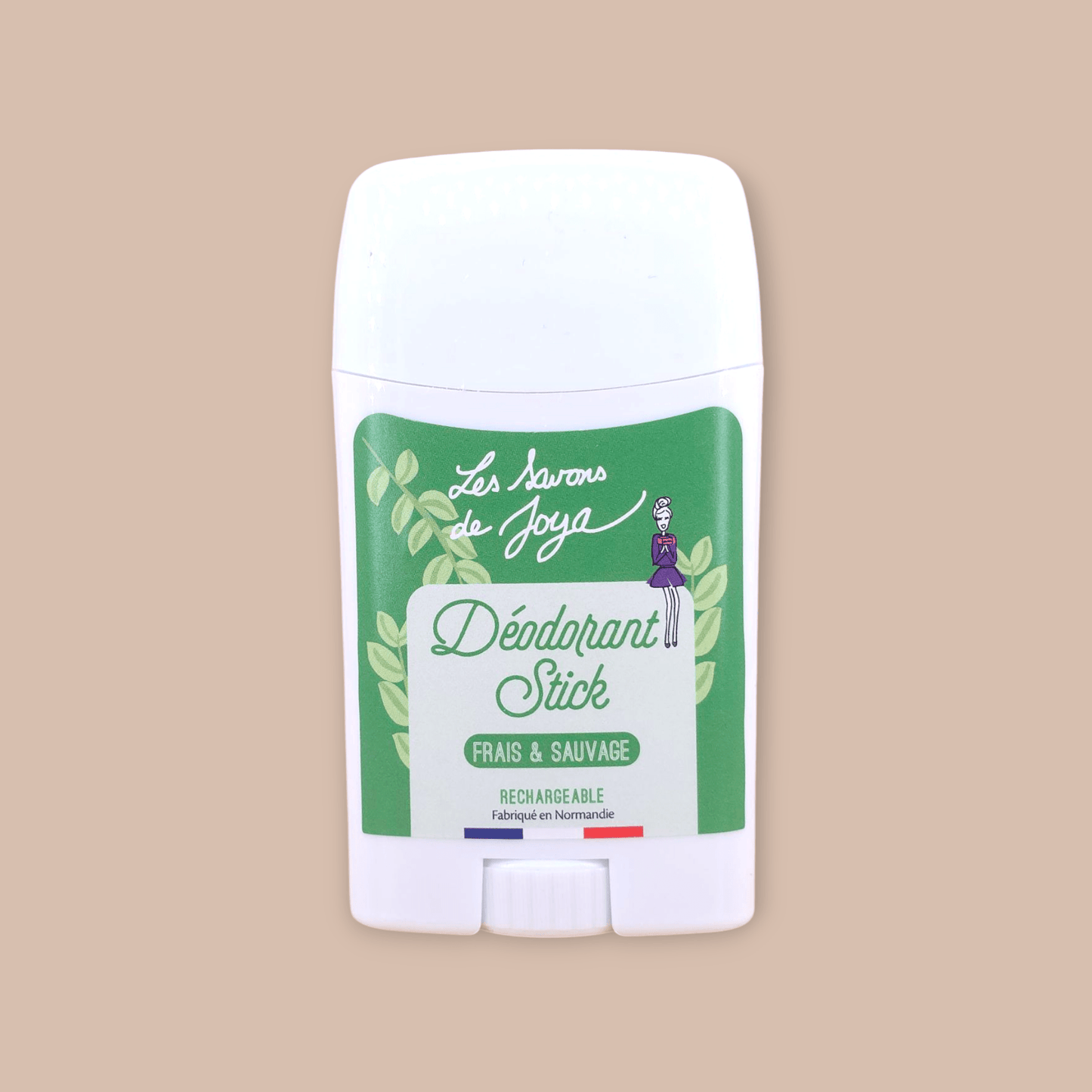 Déodorant en Stick rechargeable Frais Sauvage 65g Les savons de Joya - Benedetti