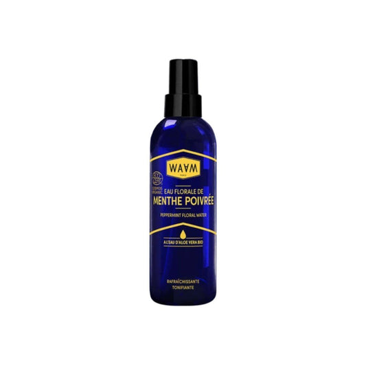 Eau florale de menthe poivrée WAAM à l'eau d'aloe vera bio 200ml - Benedetti