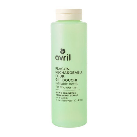Flacon pour Gel Douche Avril à reconstituer à aloe vera 300ml - Benedetti
