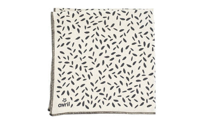 Furoshiki en coton bio imprimé Pétales 32x32cm Avril - Benedetti