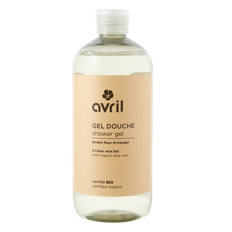 Gel douche bio Avril Tendre Fleur d'Oranger 500ml - Benedetti