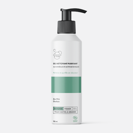 Gel visage nettoyant purifiant 150ml Clémence et Vivien - Benedetti