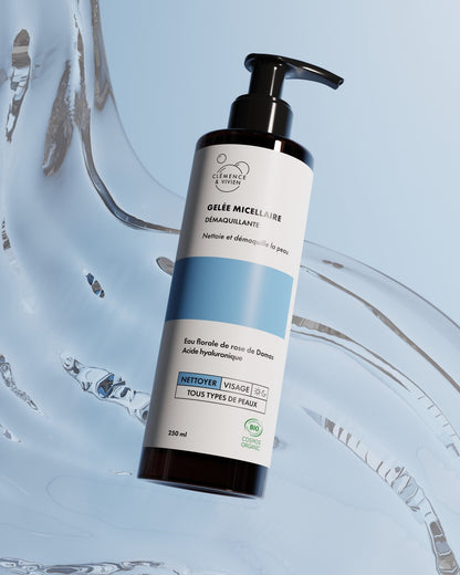 Gelée micellaire démaquillante 250ml Clémence & Vivien - Benedetti