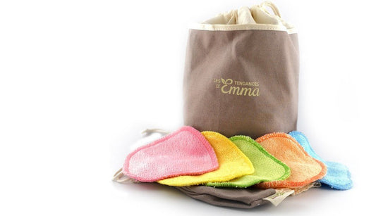 Kit eco belle trousse bambou couleur Les tendances d'emma - Benedetti