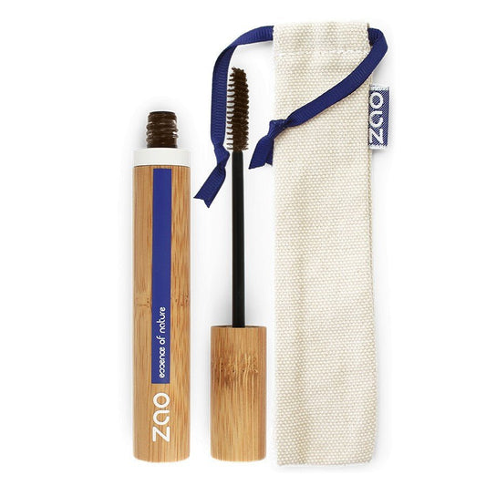 Mascara Aloe vera 091 Brun foncé Zao Make Up 7ml - Benedetti