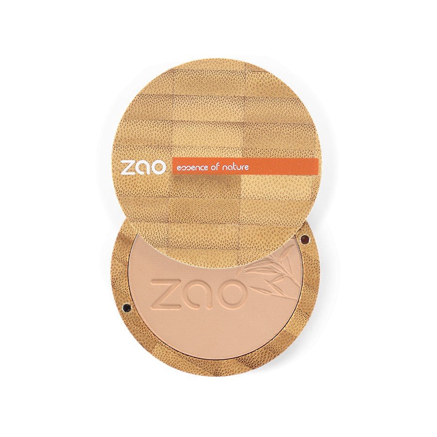 Poudre Compacte Beige Abricot 303 Zao Make Up 9g - Benedetti