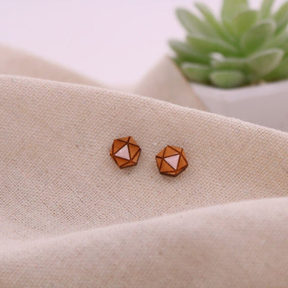 Puce d'oreille Hexagonal Rose BEWOOD - Benedetti