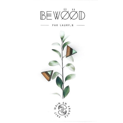 Puce d'oreille Nora Vert Gris BEWOOD - Benedetti
