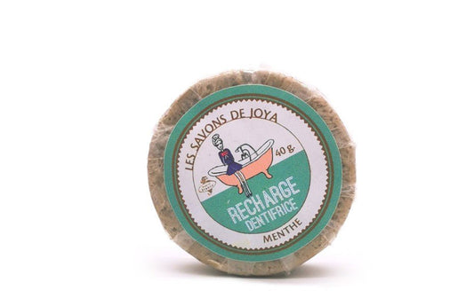 Recharge dentifrice solide à la menthe les savons de Joya 40g - Benedetti