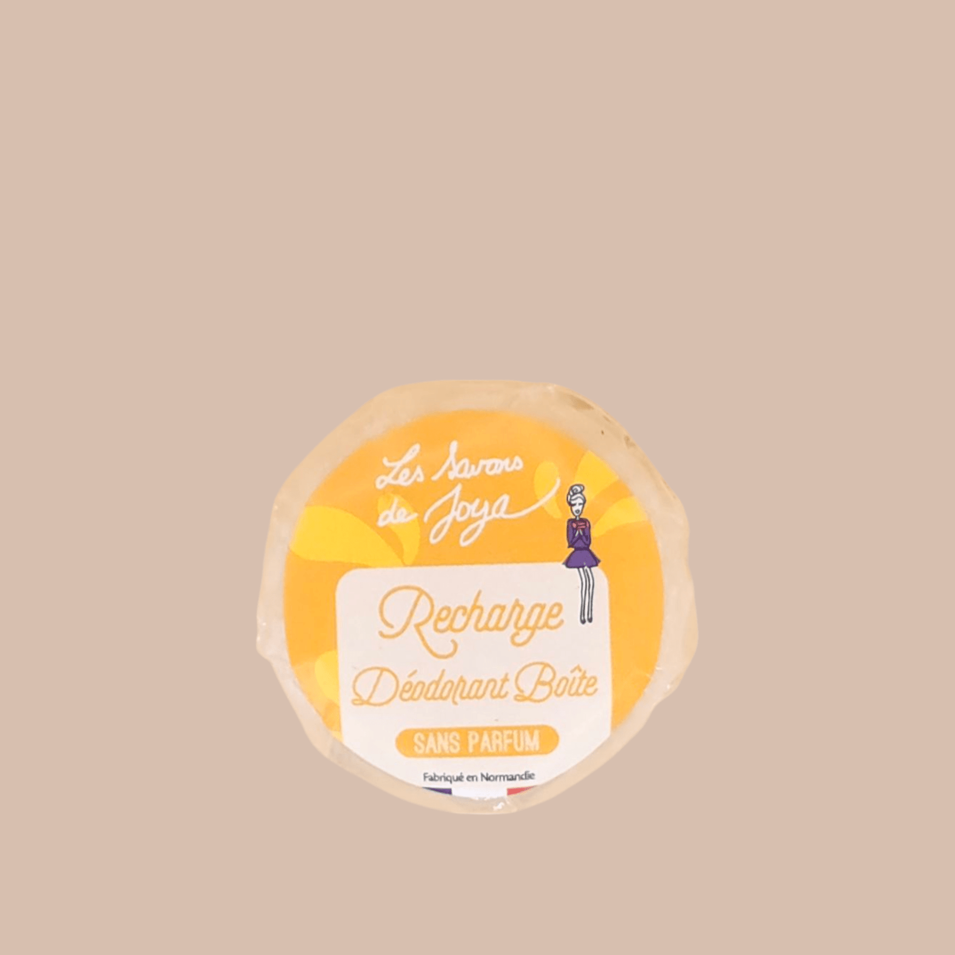 Recharge pour Déodorant en Boîte rechargeable Sans Parfum 65g Les savons de Joya - Benedetti