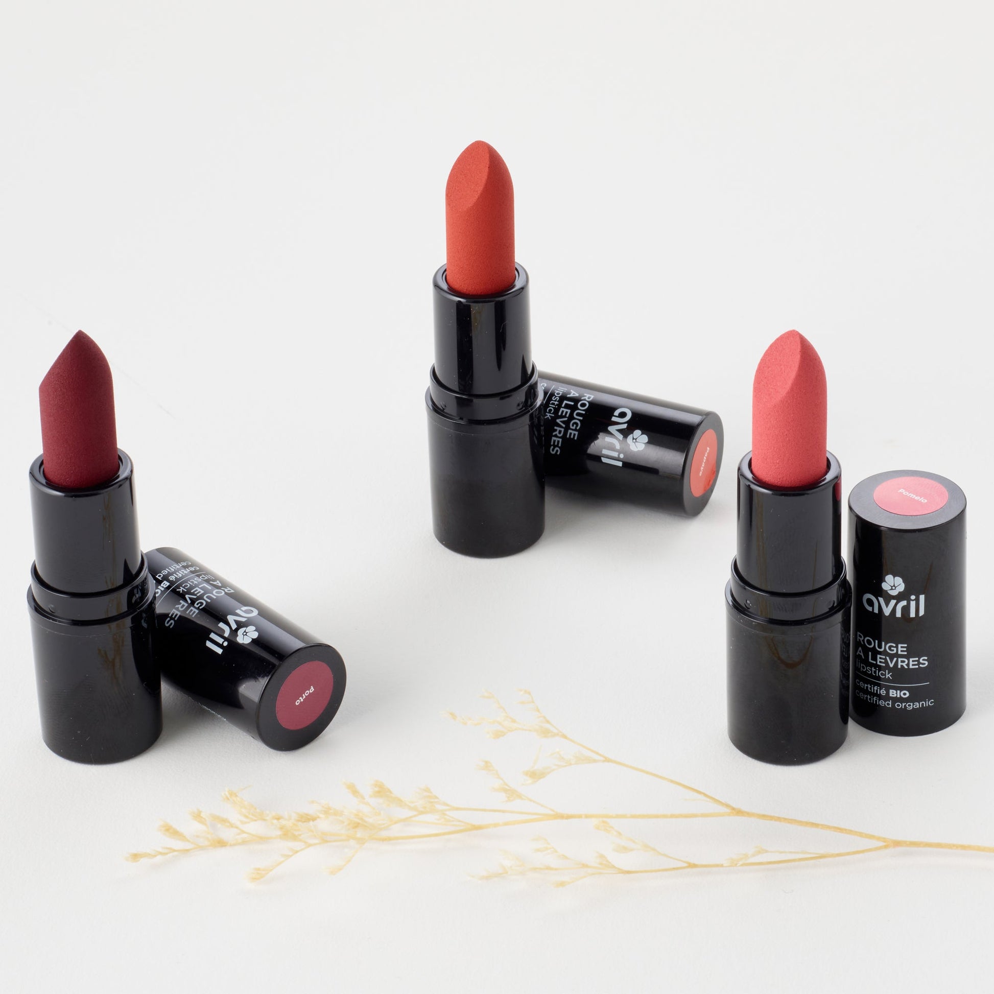 Rouge à lèvres Bio Jaspe Rouge Avril - Benedetti