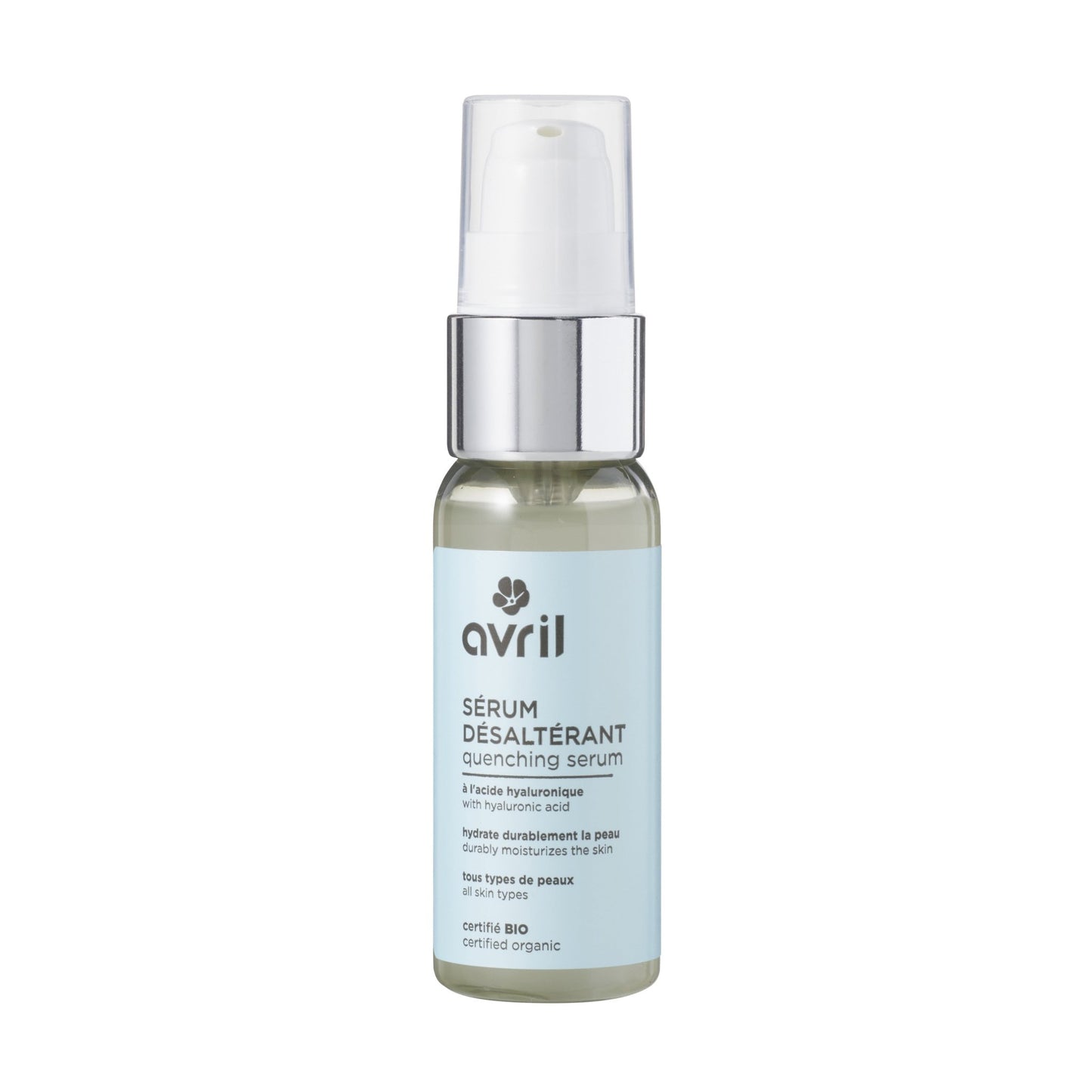 Sérum désaltérant bio à l'acide hyaluronique Avril 30ml - Benedetti