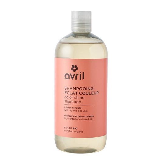 Shampoing Bio Avril éclat couleur cheveux colorés ou méchés 500ml - Benedetti