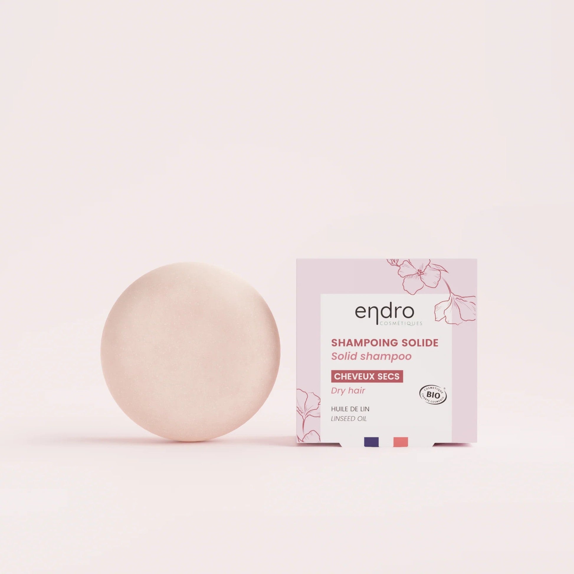 Shampoing solide bio Cheveux Secs Endro 85ml - Benedetti